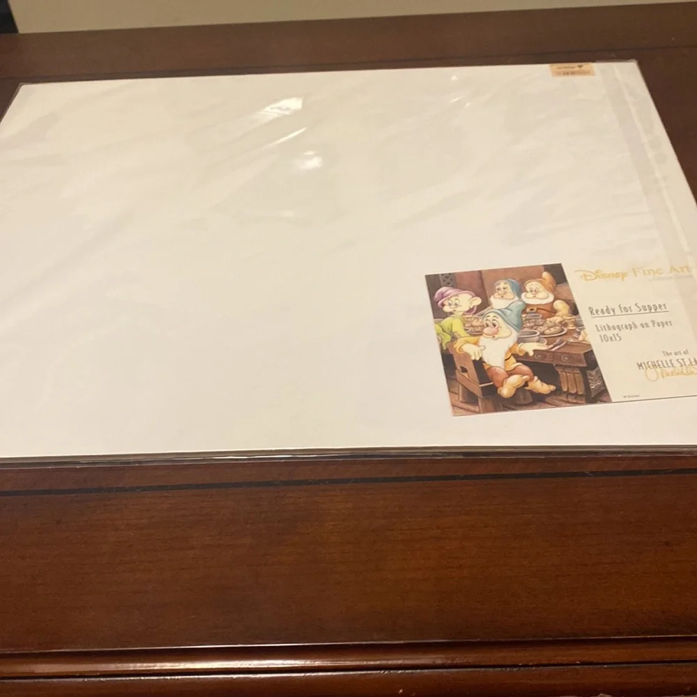 Disney fine art ready for supper lithograph on paper - Picture 4 of 7